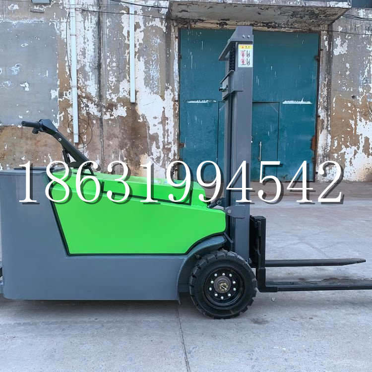 前金区小型电动叉车1吨2吨步行站驾式电瓶堆高充电装卸车液压升降车铲车